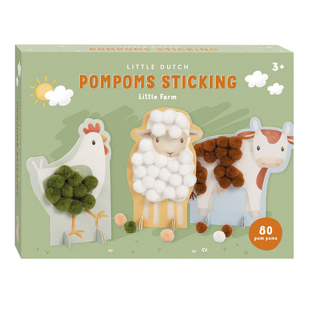 Lille hollandske pompom pasta lille gård