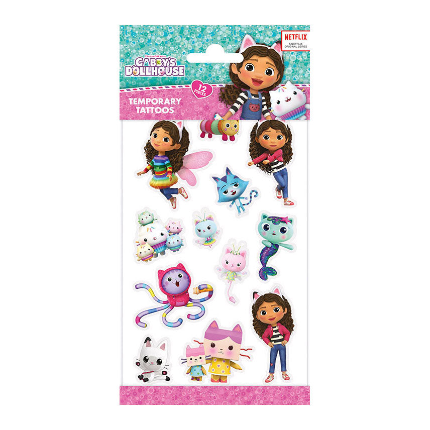 Totum tattoos gabby's dollhouse