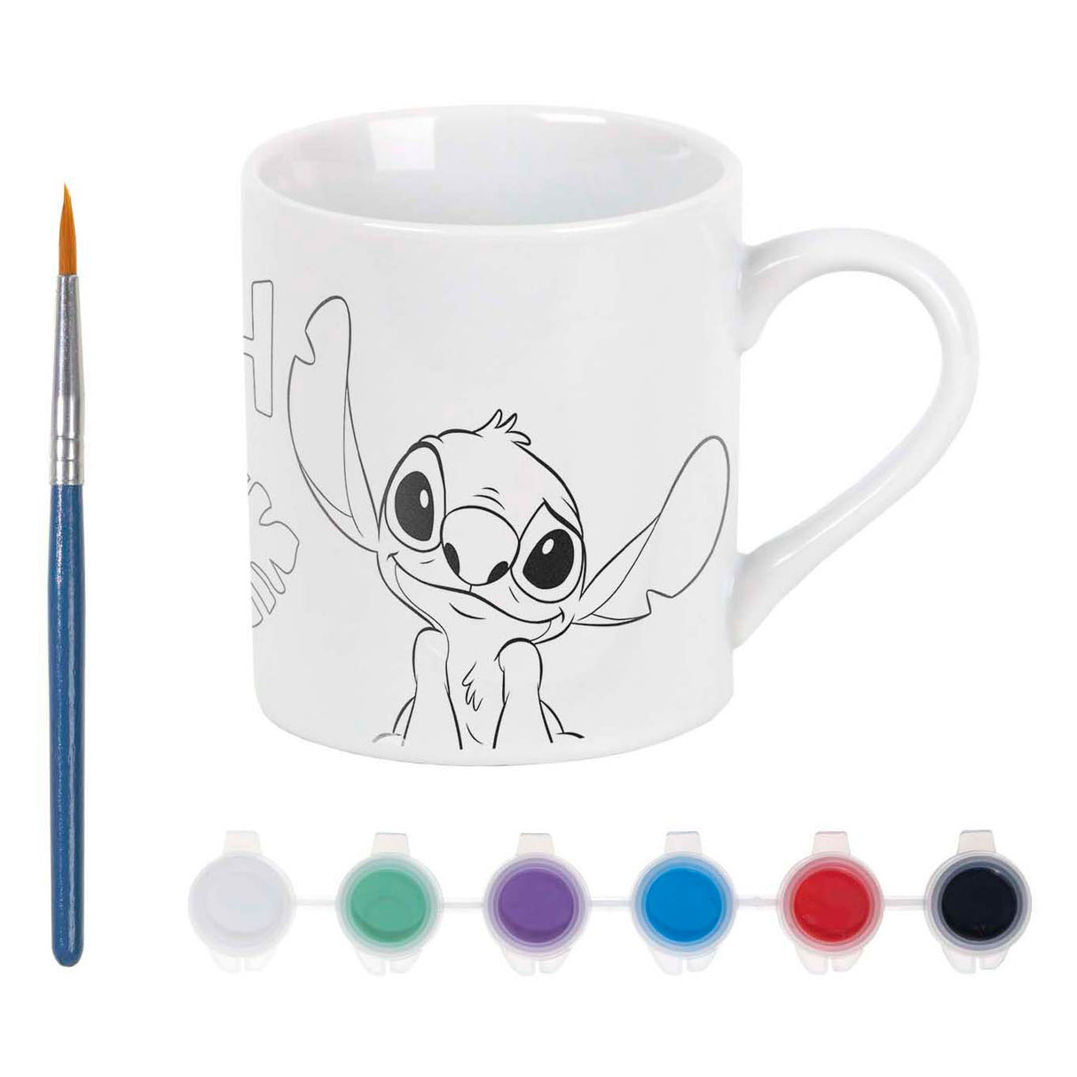 Totum verf je eigen mok stitch