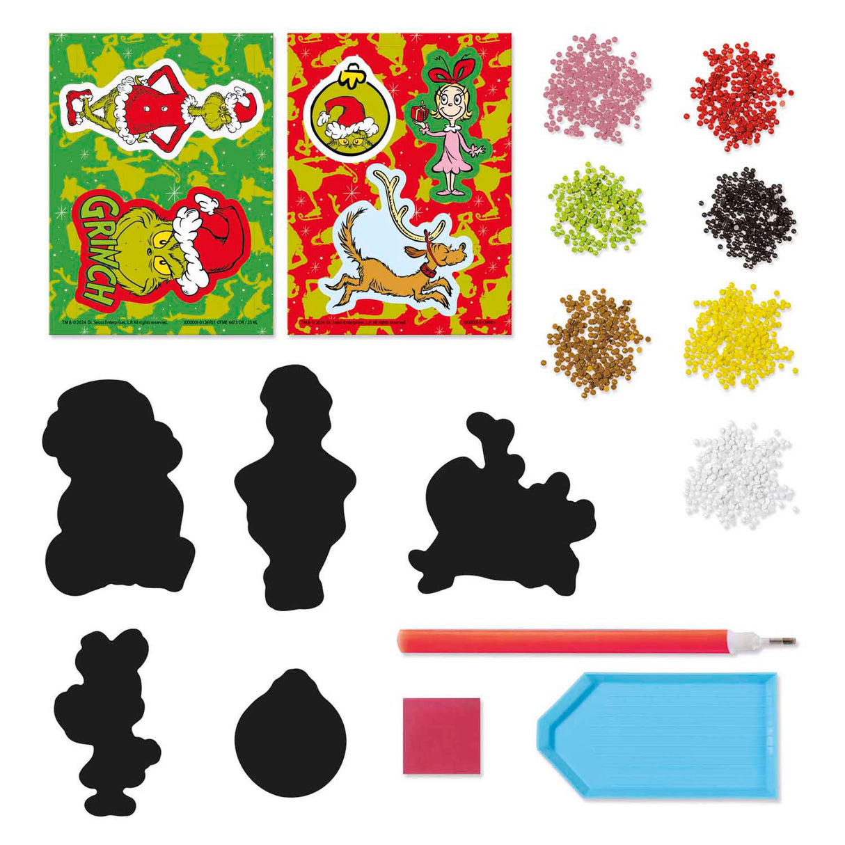 Totum Diamant Molerei magnets de grinch