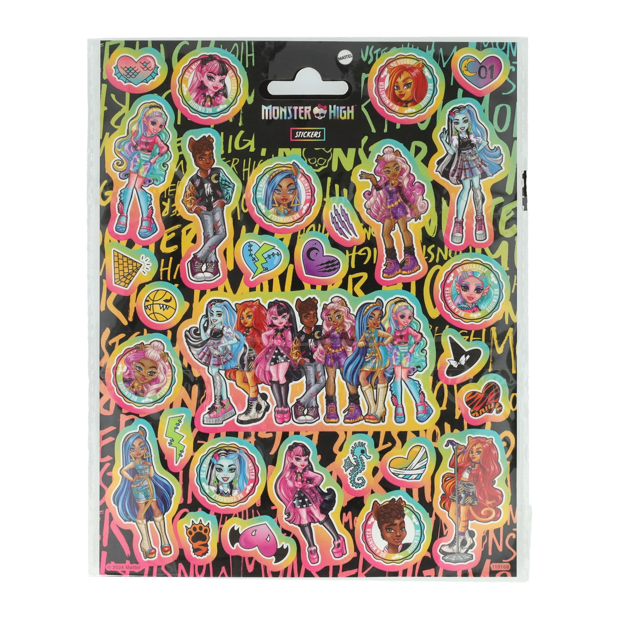 Kreative Handwerksgruppenaufkleber Monster High Set