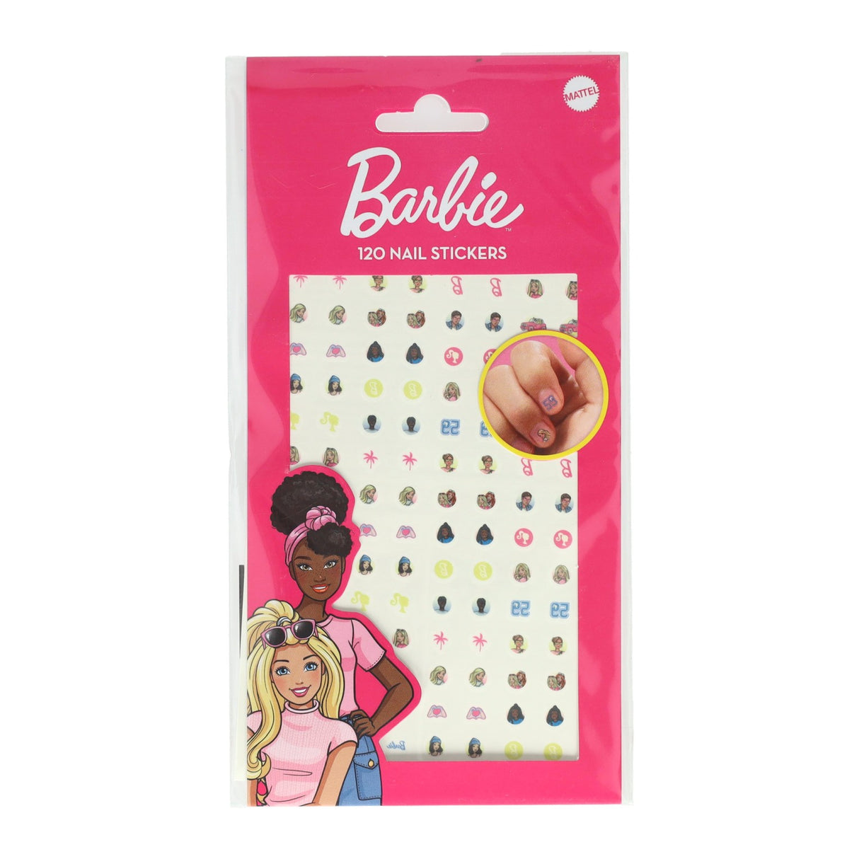 Creative Craft Group Stickers Nail Stickers Barbie, 120e.