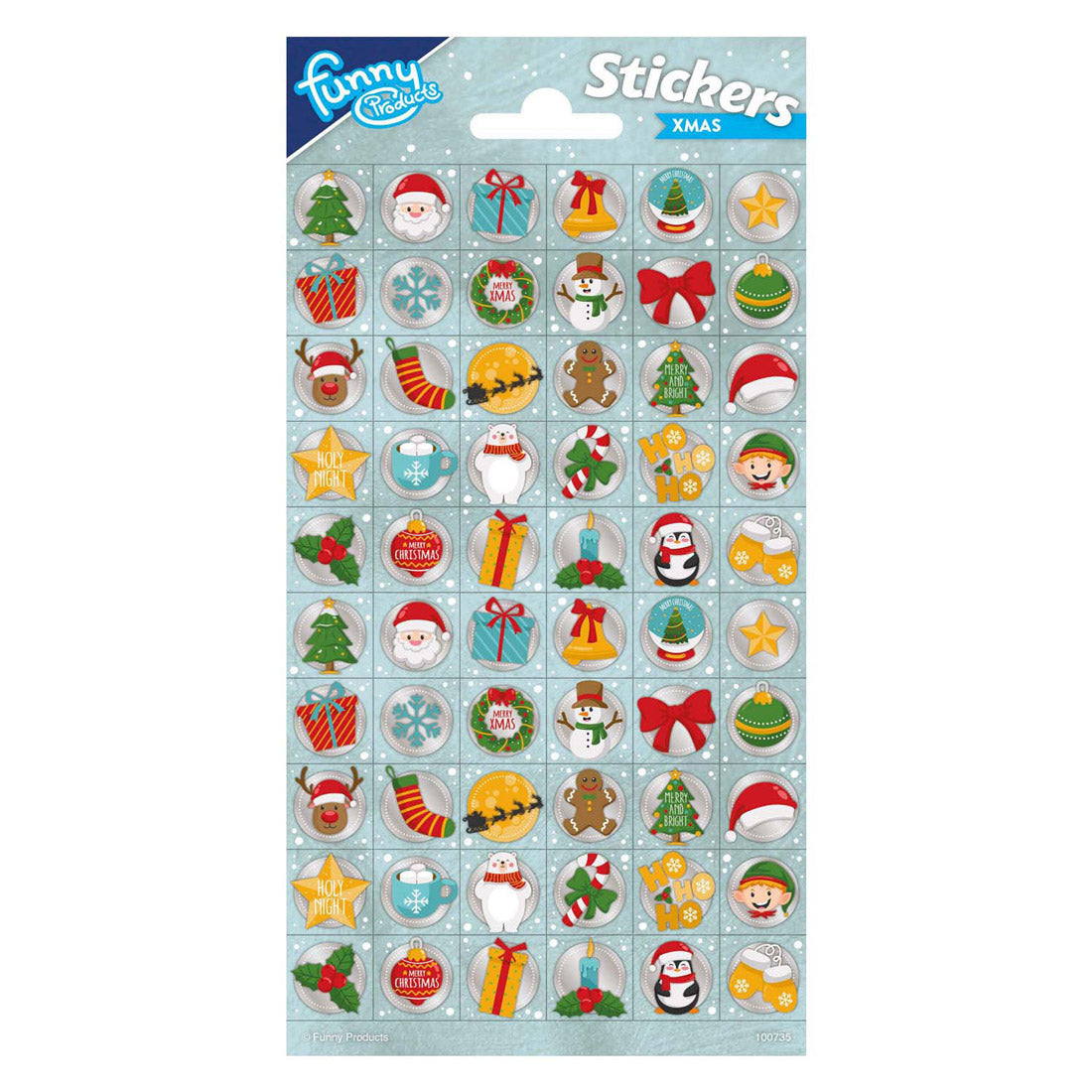 Creative craft group christmas sticker sheet