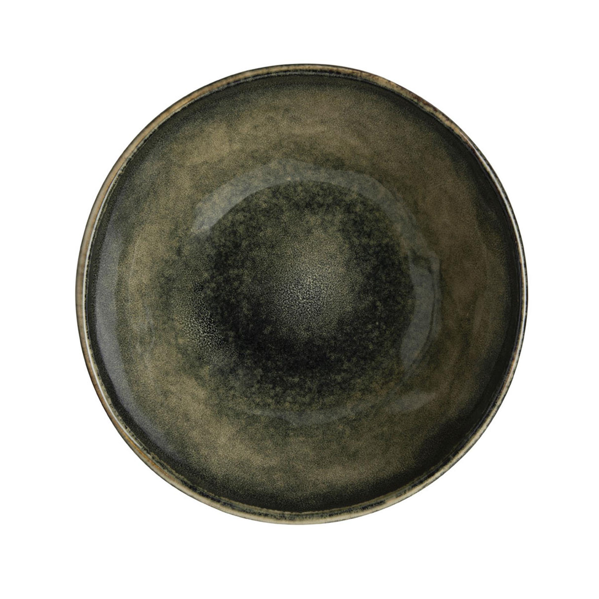 Dutch rose organic schaal 23cm groen 2st