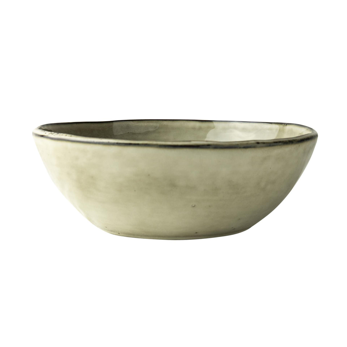 Cuenco ecológico Dutch rose 23cm crema 2uds