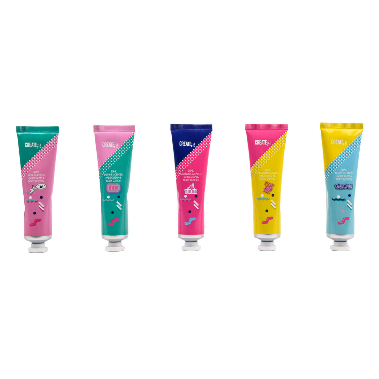 Create it! Hand cream and body lotion poptastic girls 5-piece