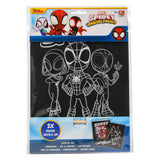 Art à gratter Spidey, 2 pièces.
