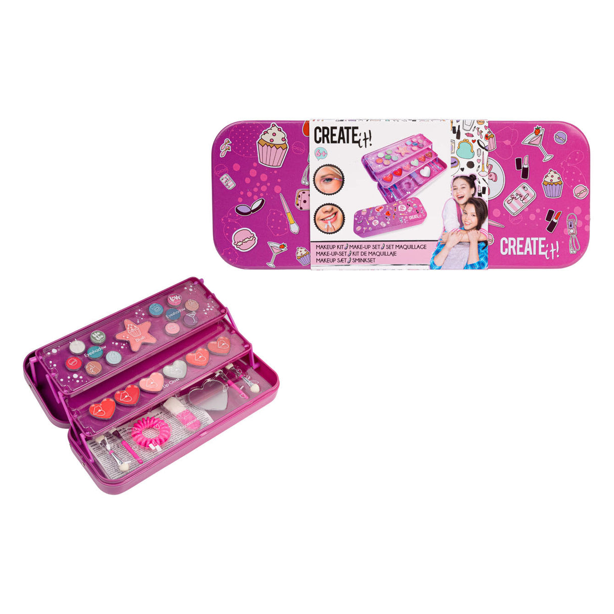 Create it! Beauty 3-layer makeup tin