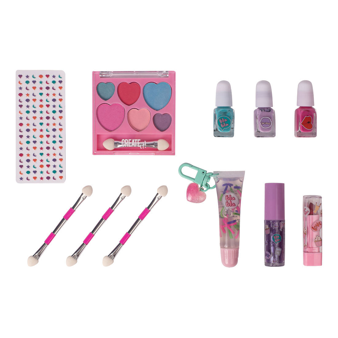 Lag det! Skjønnhetsmakeupveske med innhold