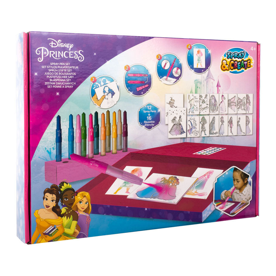 Canenco disney prinses blaaspennen set deluxe