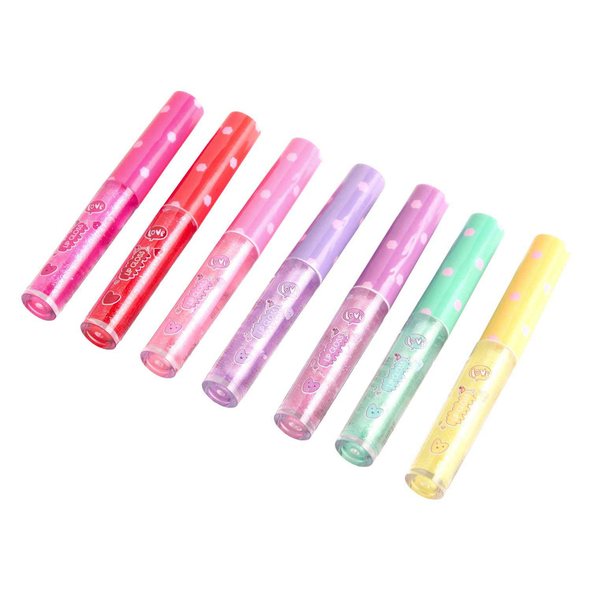 Create it! Lipgloss with glitter and scent 7-piece
