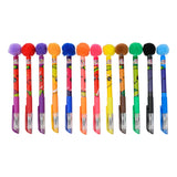 Canenco fruity squad pompom gel pens with scent, 12 pcs.