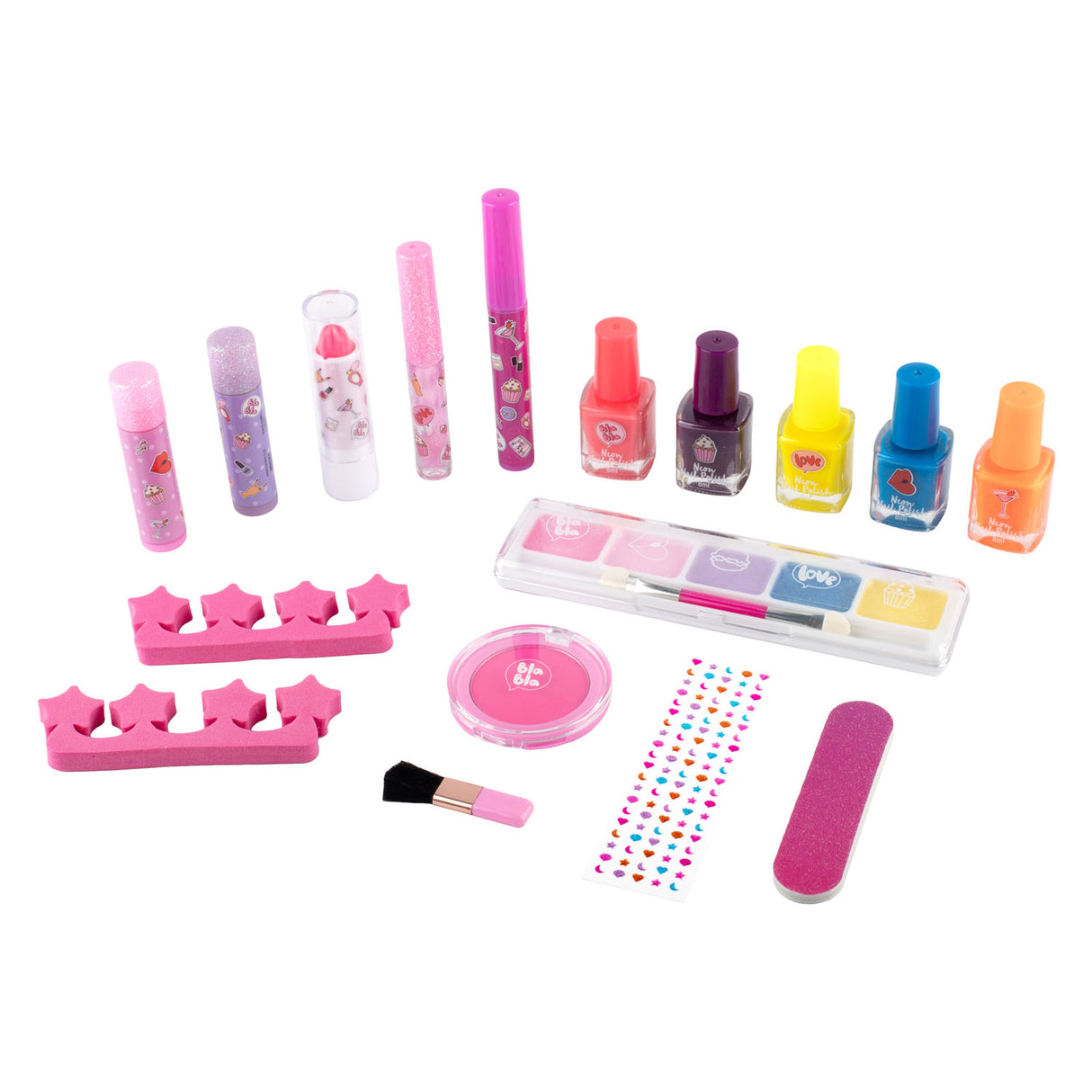 Crea! Set di trucco di bellezza nella valigia di lusso