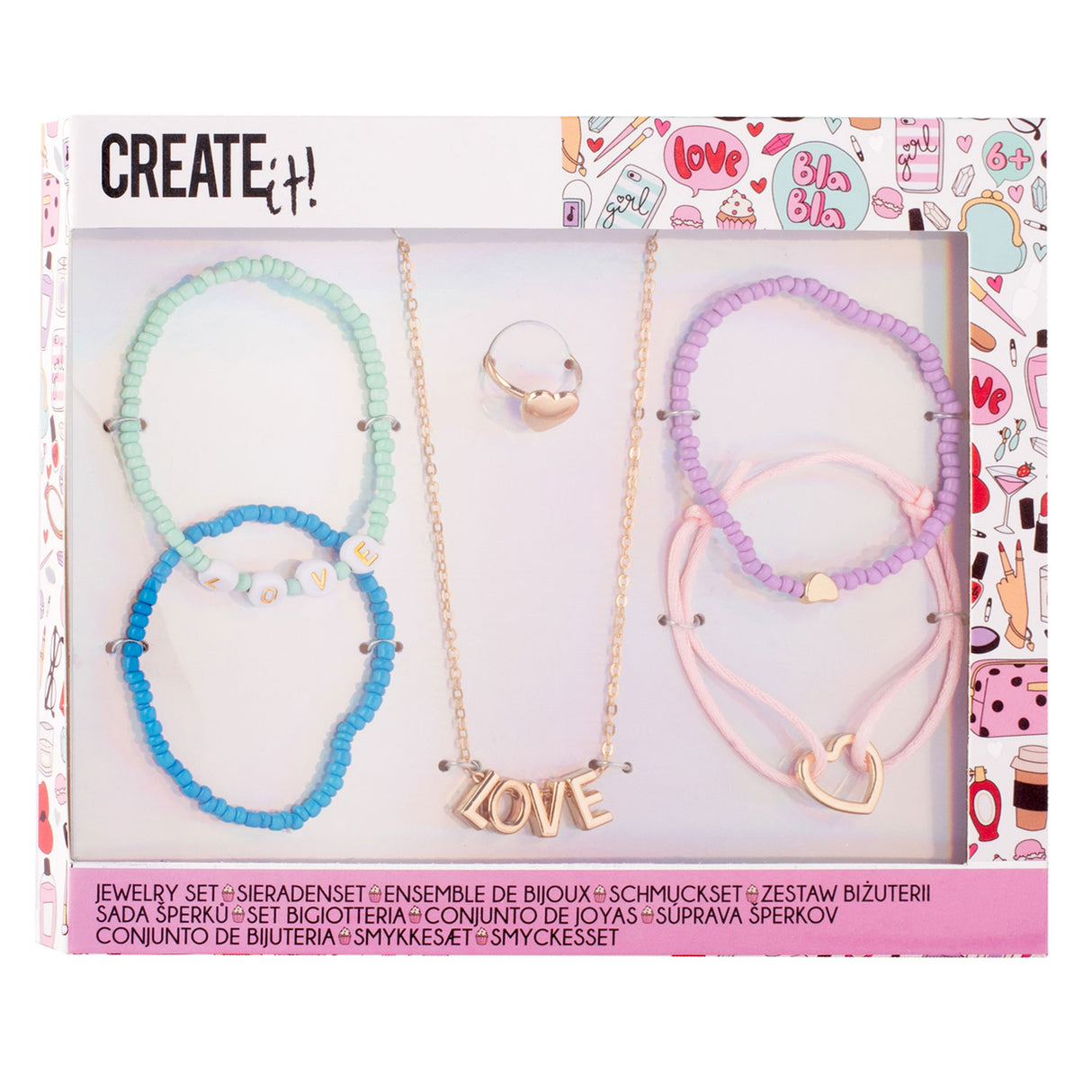 Create it! Beauty jewelry set Beauty