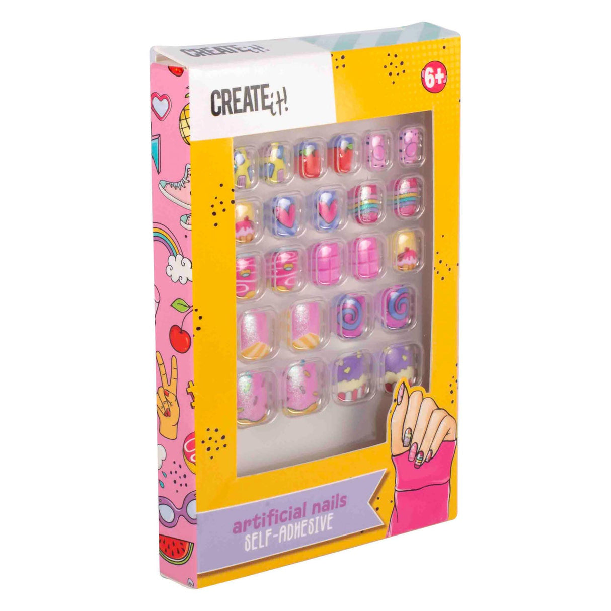 Crea! Candy Explosion Artificial Nails Authesive