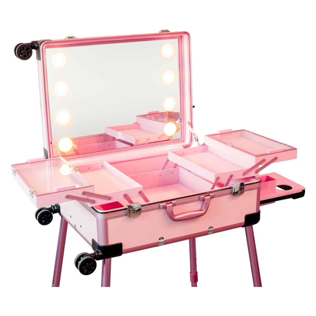 Vytvořte to! Obří make-up umělec vozík