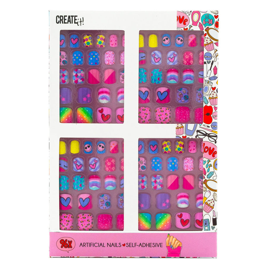 ¡Ciéntalo! Set de maxi autoadhesivo de las uñas artificiales