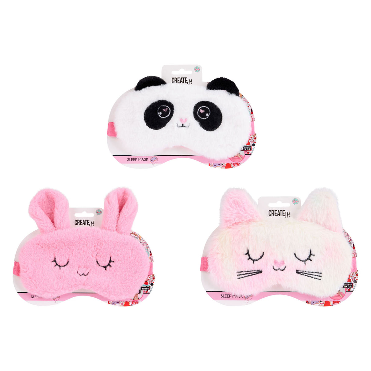 Create it! Sleep mask fluffy