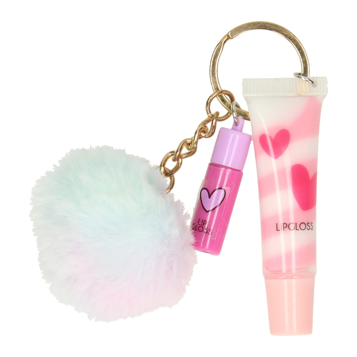 Erstellen Sie es! Lipgloss Key Ring Set