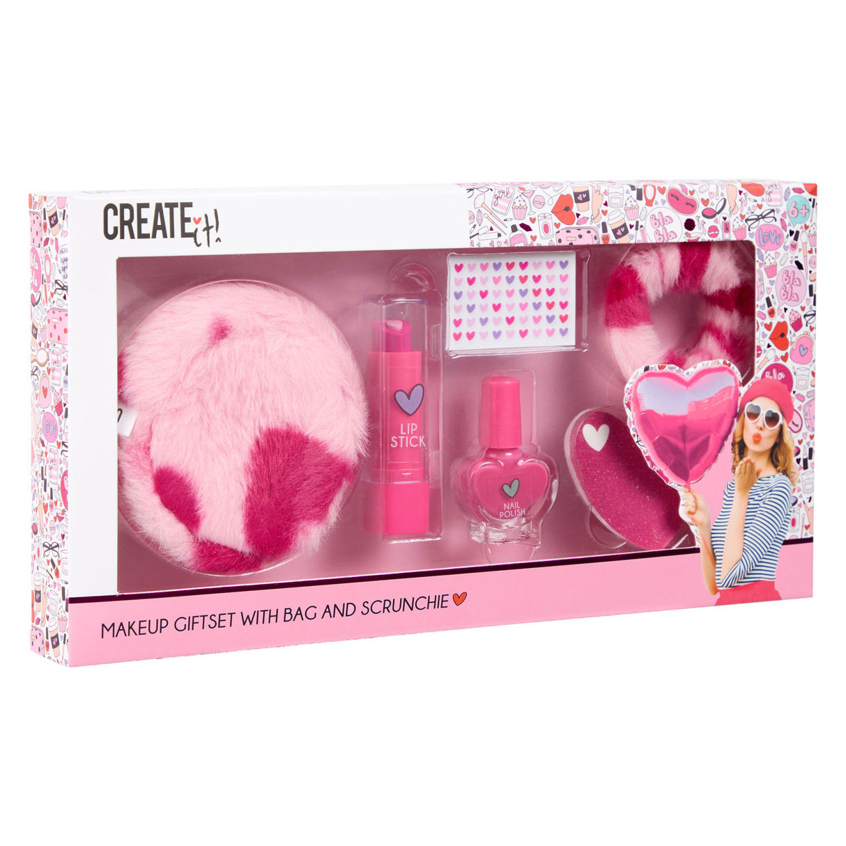 Create it! heart makeup set of hearts