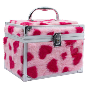 Create it! heart makeup case fluffy hearts