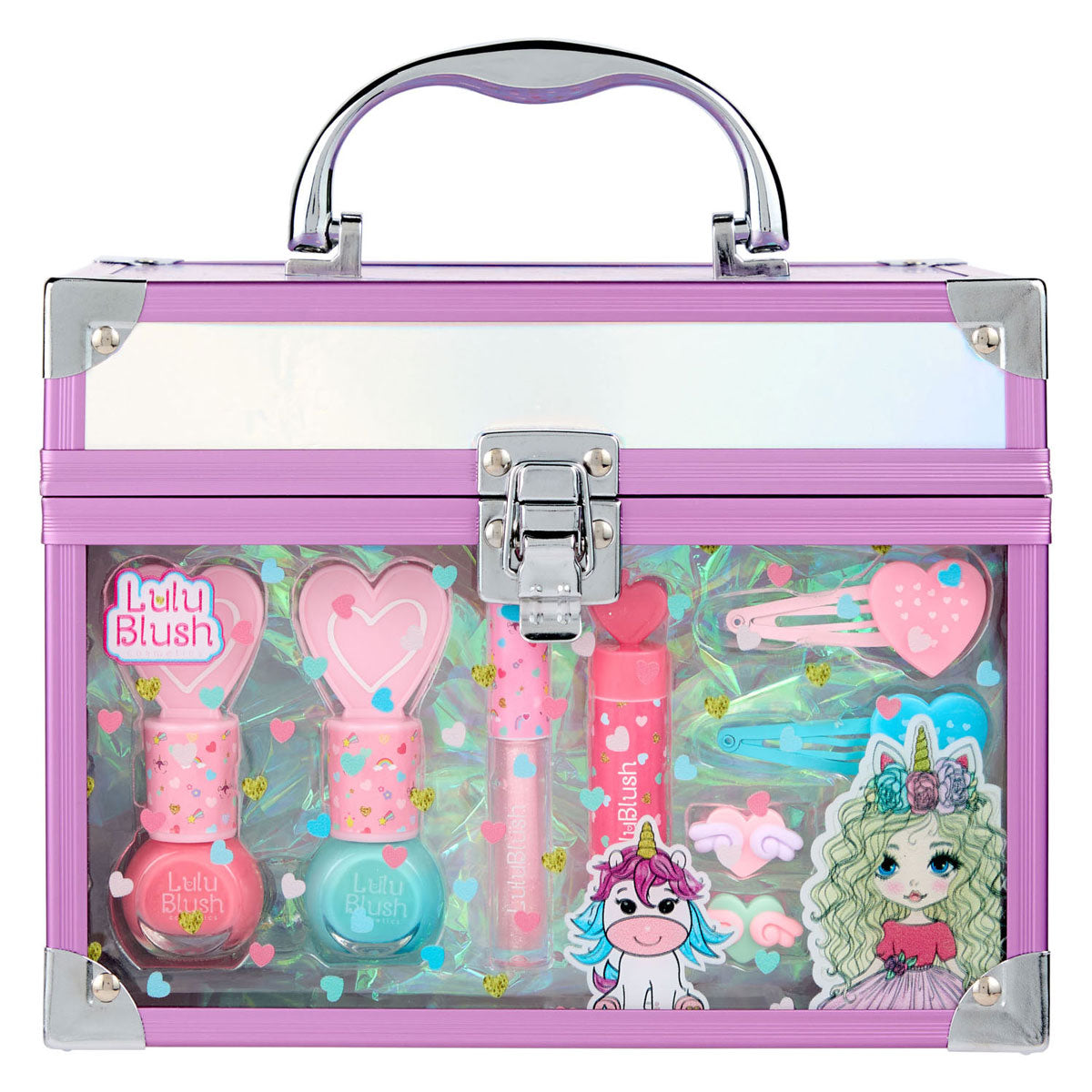 Canenenco Lulu Blush Make-up suitcase transparent