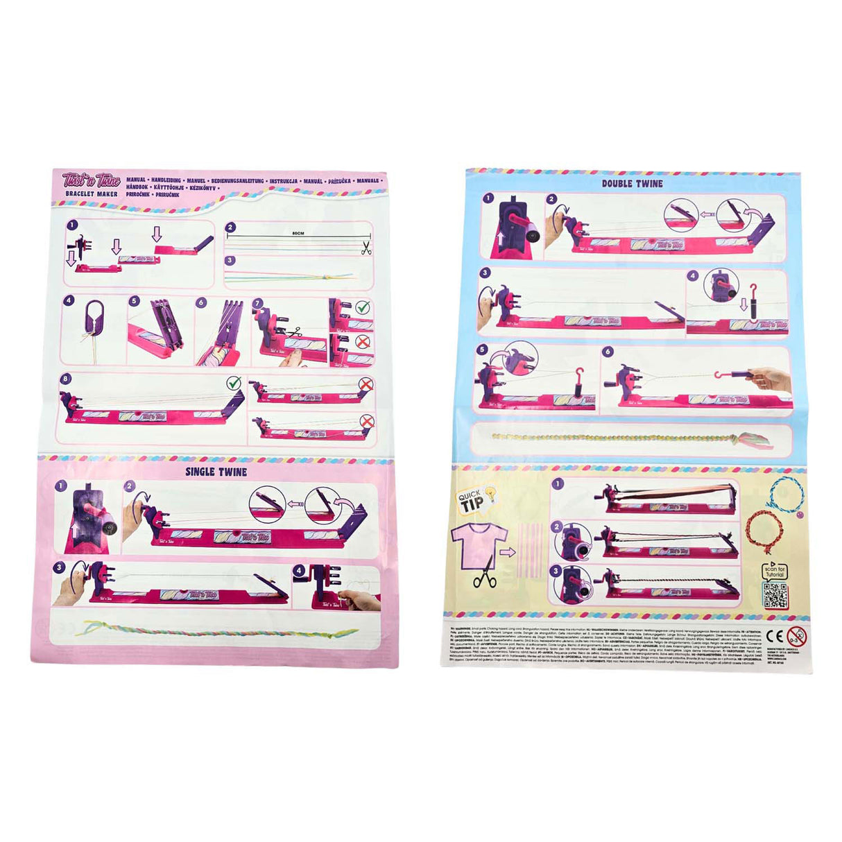 Canenco twist n twine make your own bracelets studio