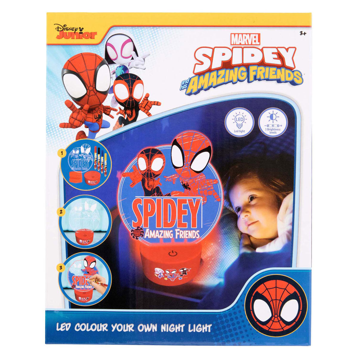 Canenco Spidey fabrique votre propre veilleuse LED