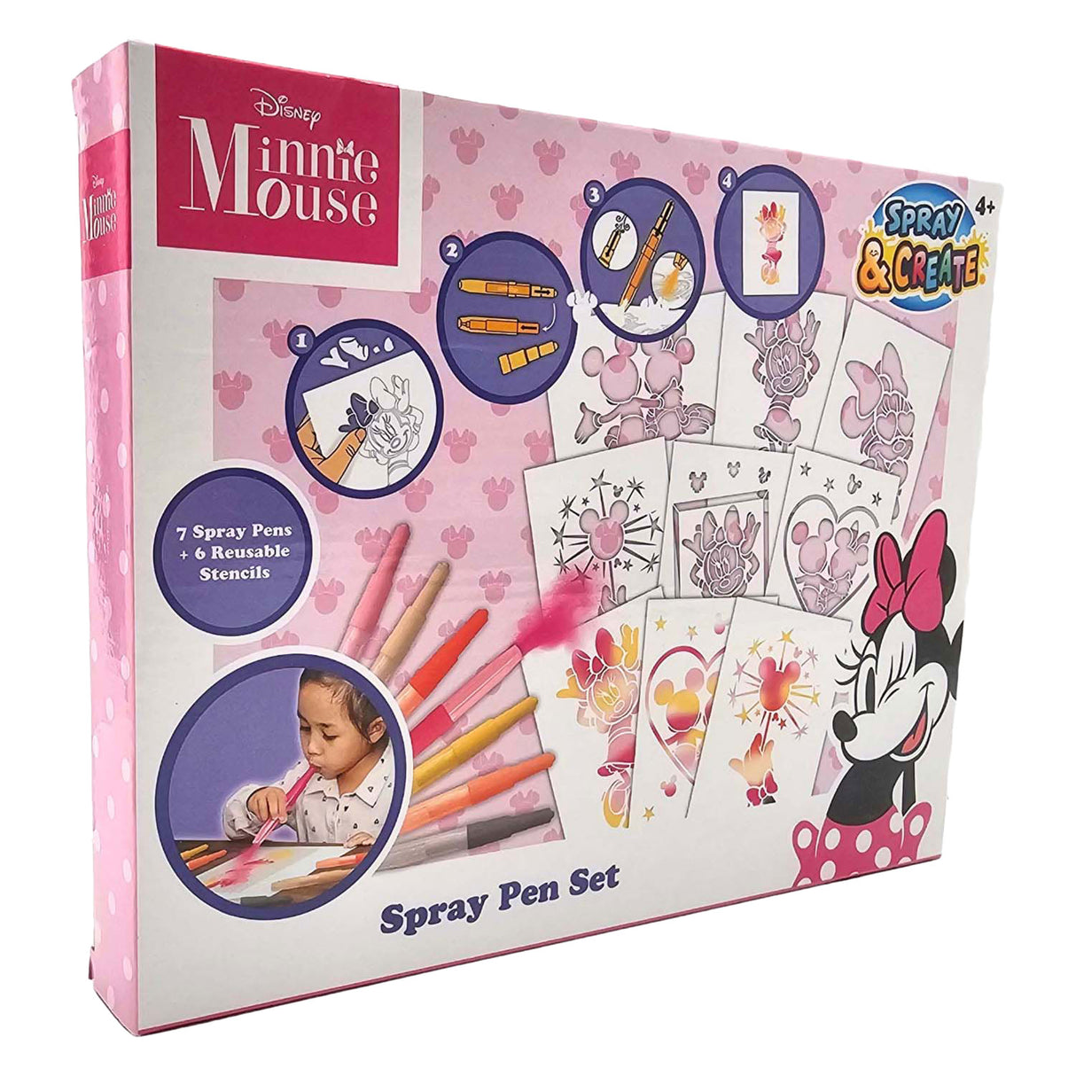 Sada vyfukovacích per pro myš Canenco Minnie