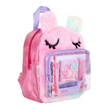 Canenco create it! make-up set in fluffy backpack