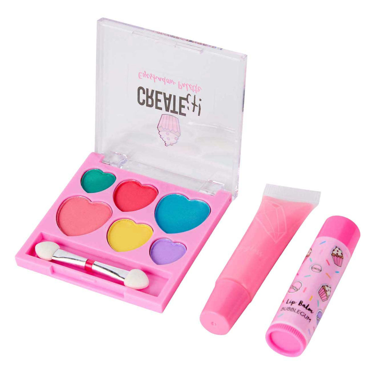 Canenco create it! make-up set in fluffy backpack