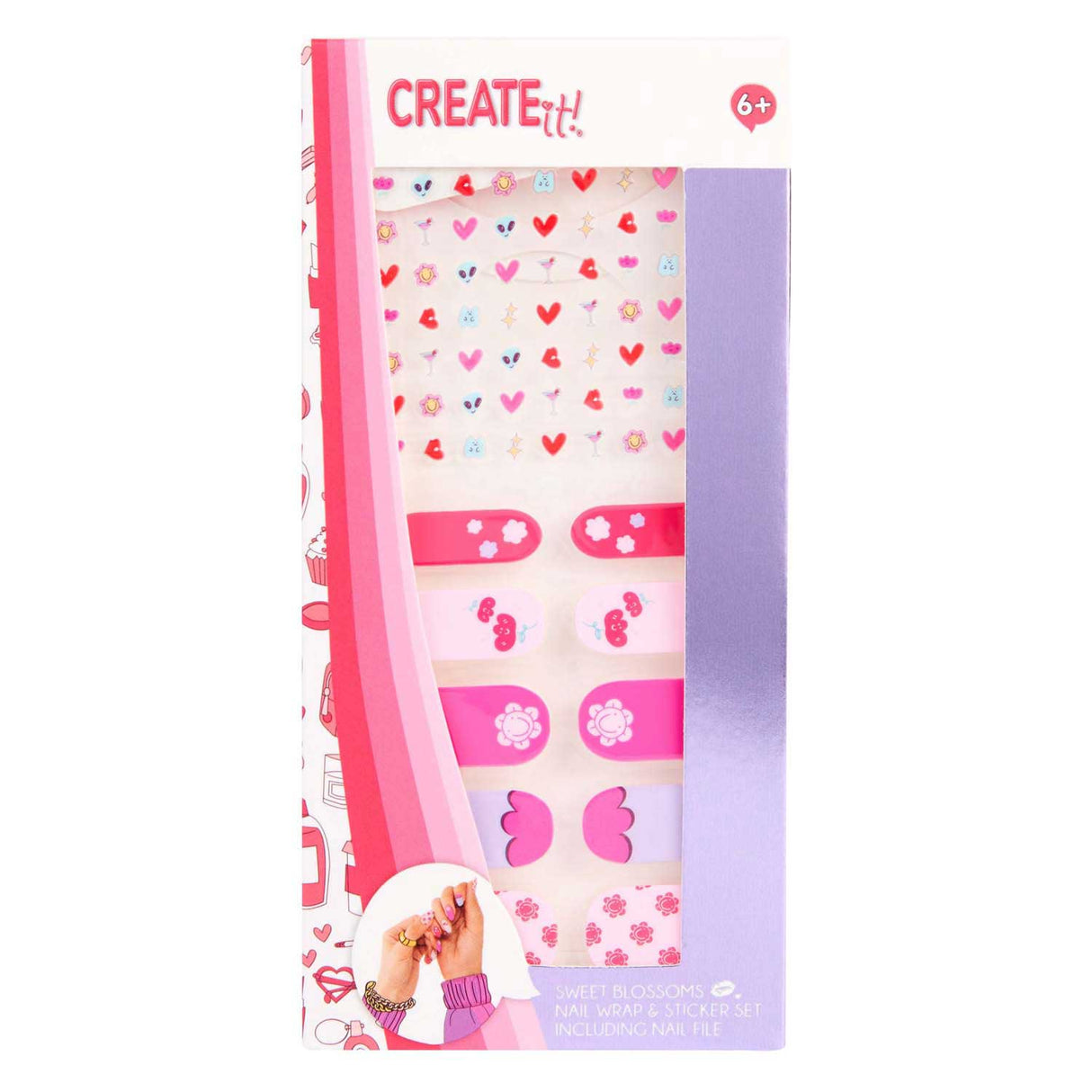 Canenco create it! nail sticker creation set