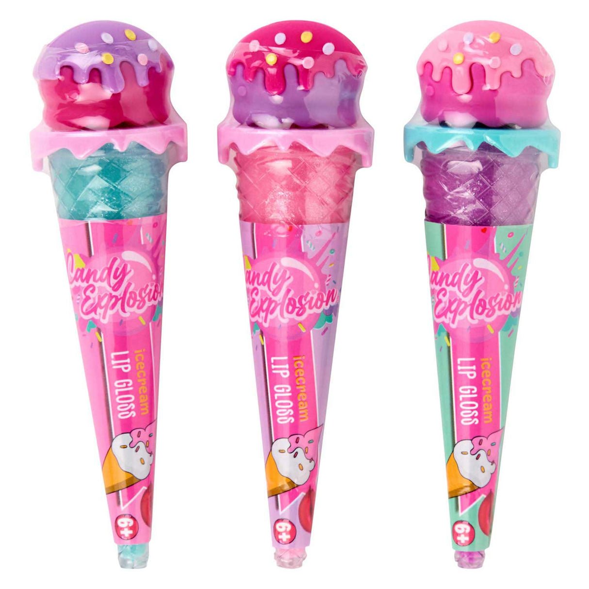Canenco create it! candy explosion lip gloss ice cream