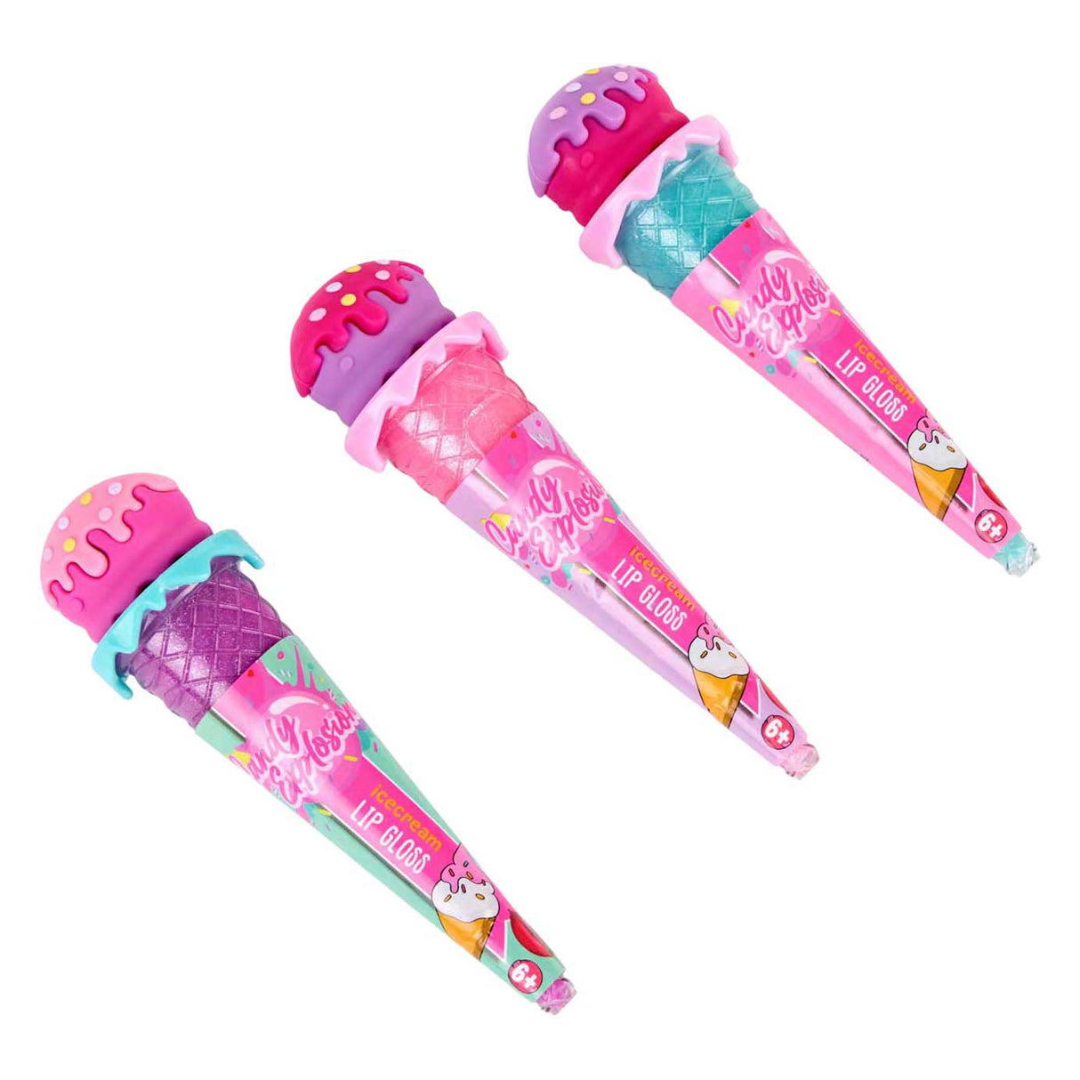 Canenco create it! candy explosion lip gloss ice cream