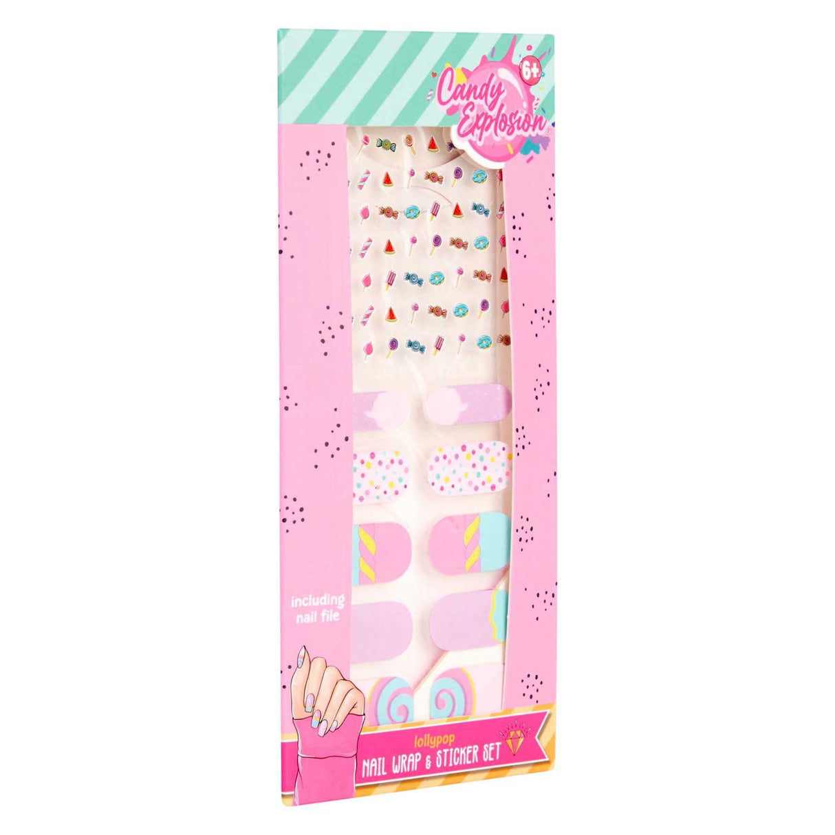 Canenco Create It! Candy Explosion Nail Stickers Creation Kit