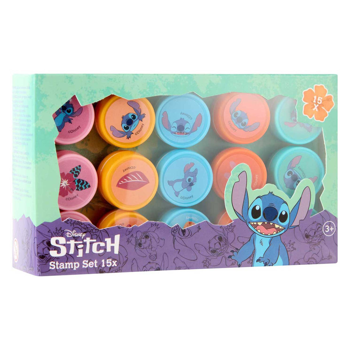 Zestaw stempli ściegowych Canenco, 15 szt.