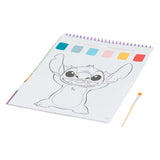 Canenco stitch watercolor coloring book | 6 pieces