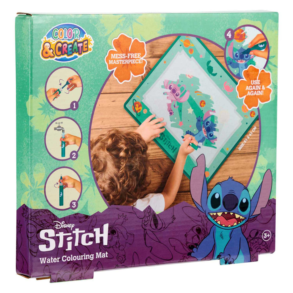 Canenco stitch akvarell lekematte, 51x41cm