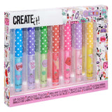 Erstellen Sie es! Lipgloss mit Glitzer und Duft 7-Stück