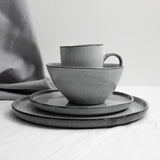 Dutch rose serenity kom ø15cm grijs 4st