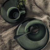 Dutch rose serenity kom ø15cm groen 4st