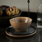 Dutch rose serenity kom ø12cm camel 4st