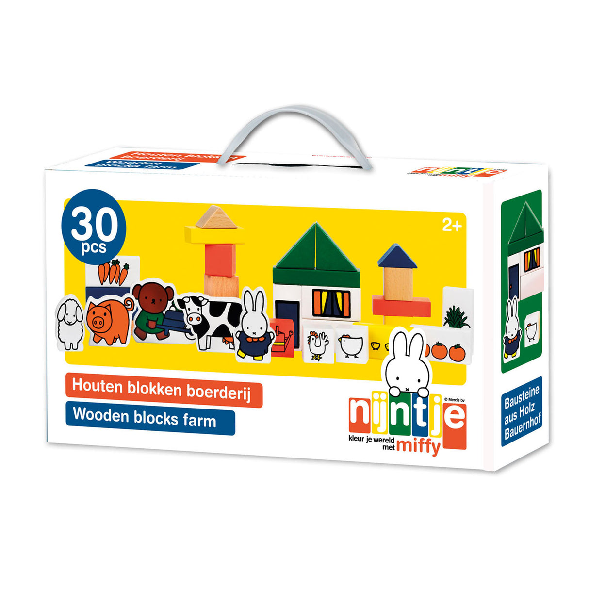 BoosterBox Nijntje Leseni kmečki bloki 33410