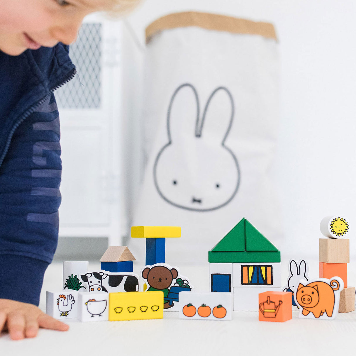 BoosterBox Nijntje Leseni kmečki bloki 33410