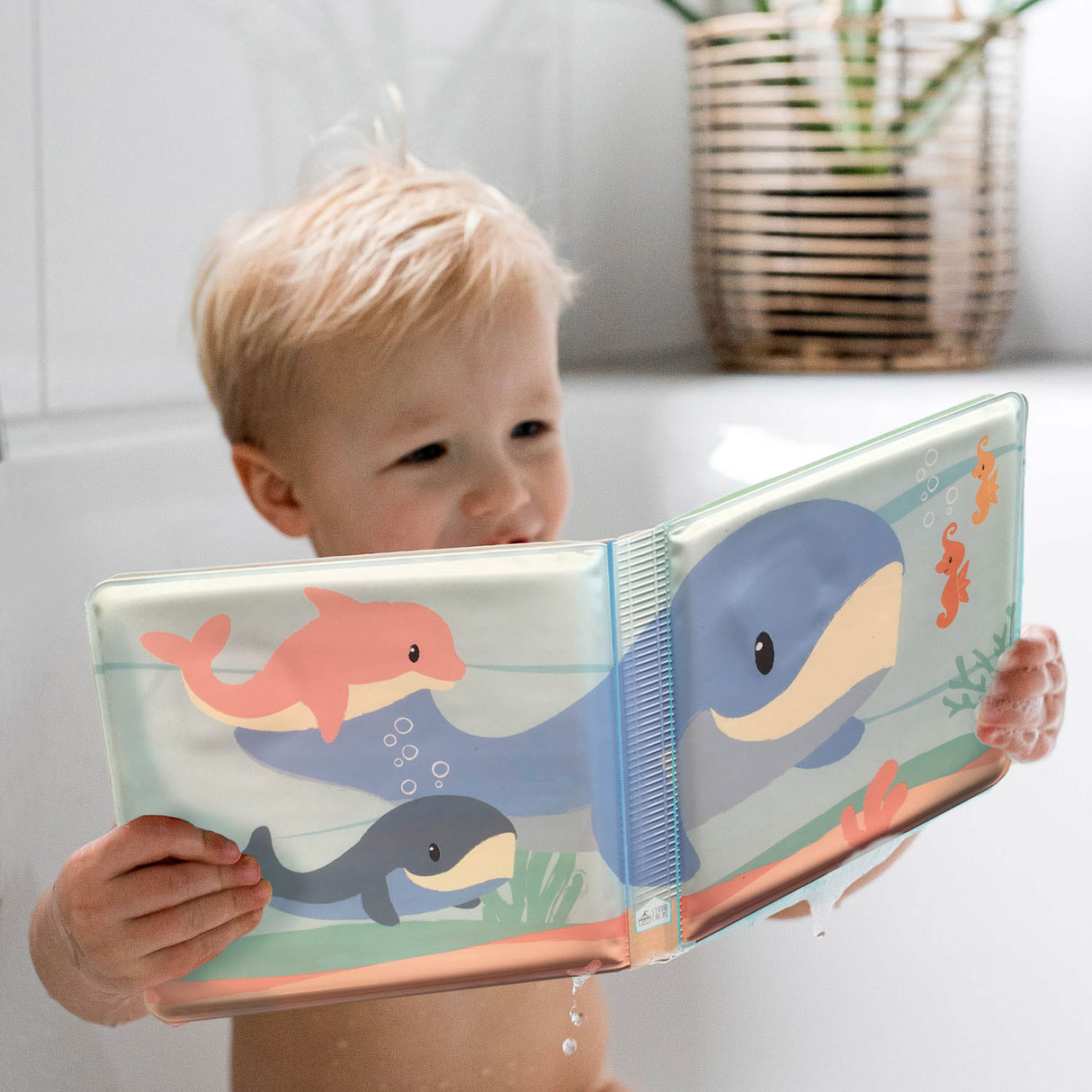 Bambolino Toys Studio Circus Bathbook Seafiends