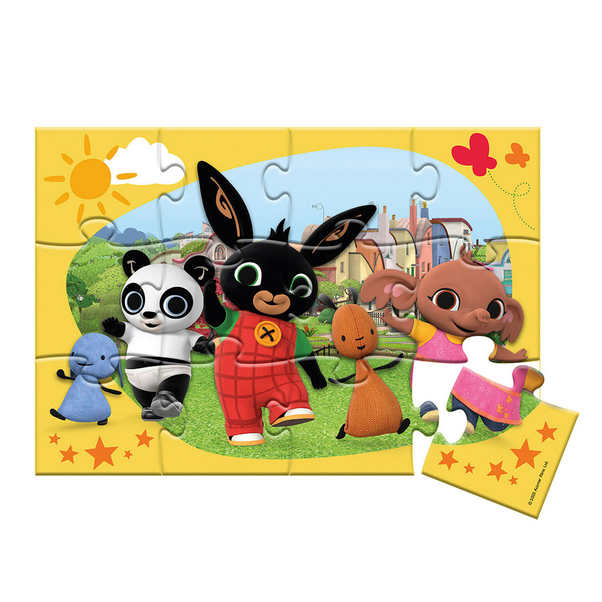 Bambolino hračky Puzzle, 2x12st.