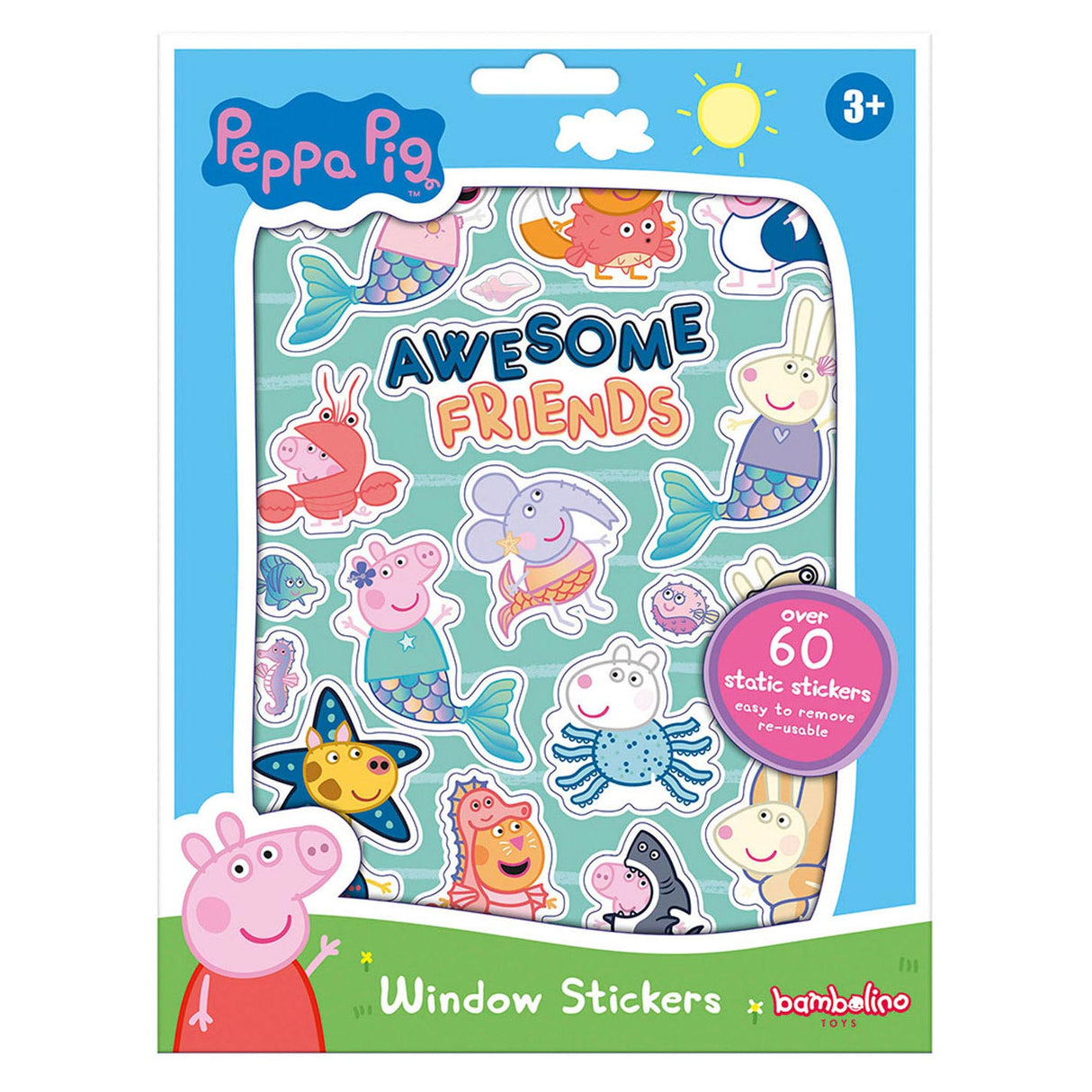 Peppa malac ablakmatricák