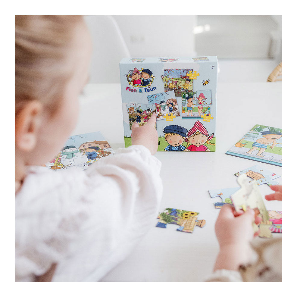 Fien Teun Puzzle 4in1