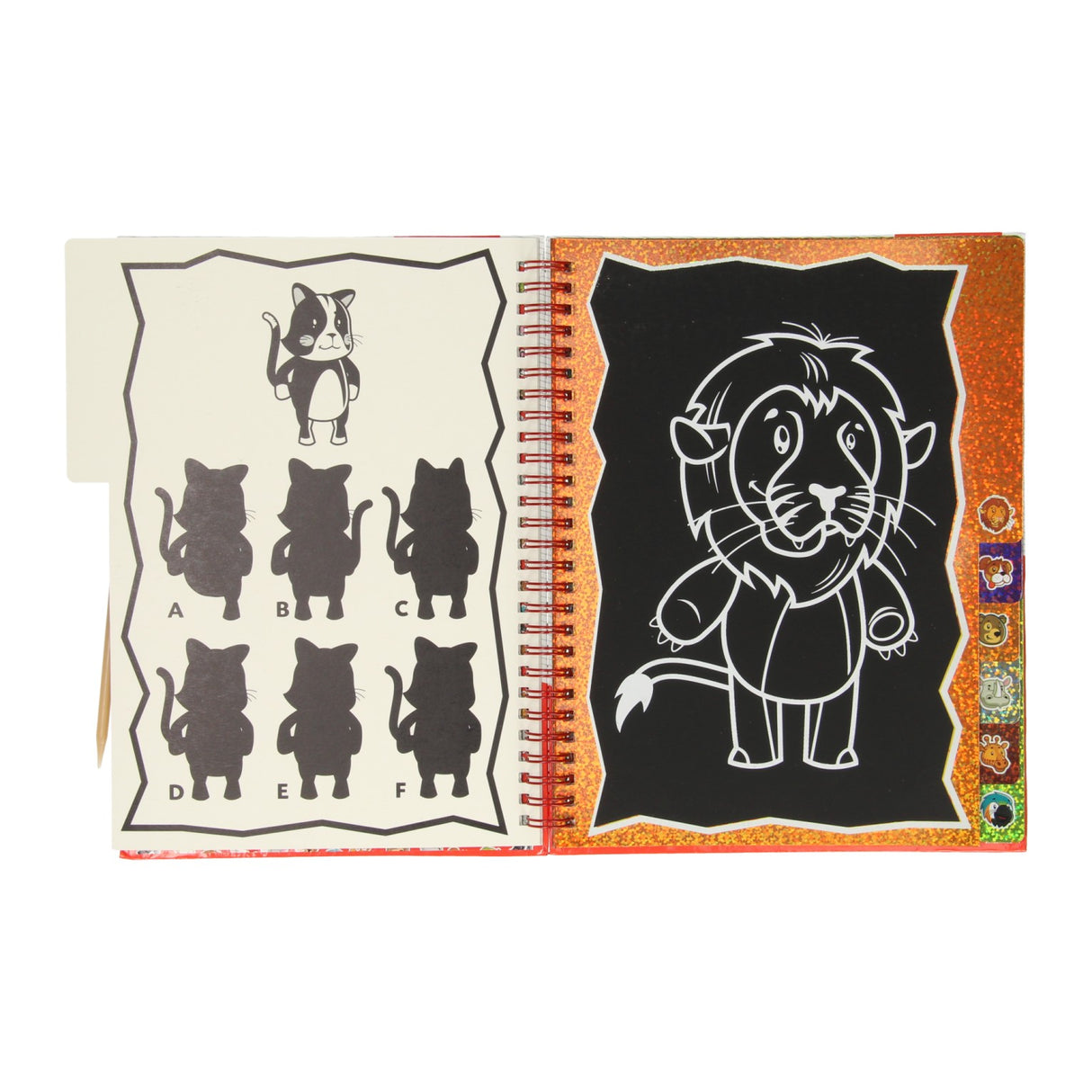 Lobbes scratch and do-book Animals
