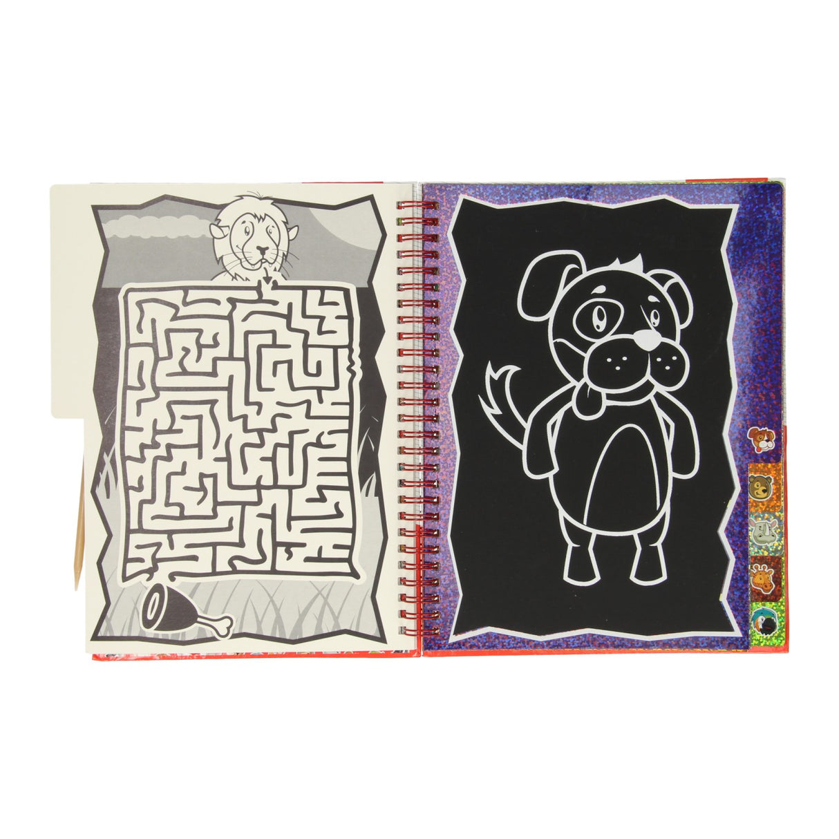 Lobbes scratch and do-book Animals